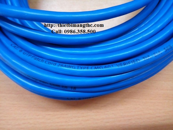 Dây mạng 25M Cat6 , màu xanh Ugreen 11208 cao cấp